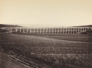 Arcades van de Brug over de Vanne, 1873 door Hippolyte Auguste Collard