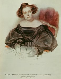 Marie Dorval (1798-1849) in kostuum, 1831