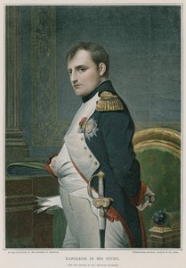 Napoleon in zijn studeerkamer