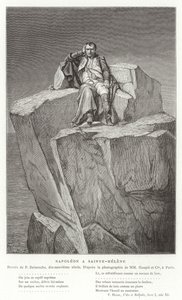 Napoleon op Sint Helena door Hippolyte Delaroche