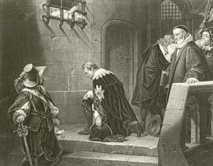 De graaf van Strafford gaat naar de executie