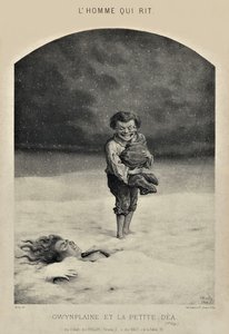 De man die lacht - Gwynplaine en kleine Dea