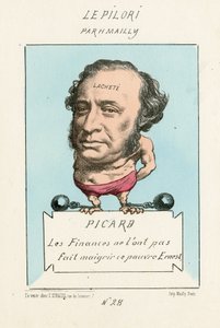 De financiën maakten hem niet mager, deze arme Ernest, Le Pilori, nummer 28, circa 1870
