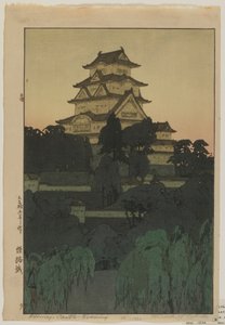 Himeji-kasteel - Avond, Taisho-periode