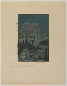 Maanlicht in Akropolis, Showa-periode