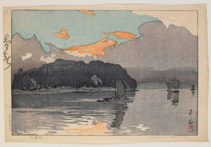 Tone Rivier - Dag, Taisho-periode door Hiroshi Yoshida