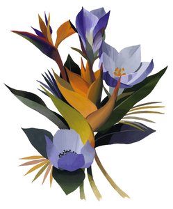 Scherpe bloemen door Hiroyuki Izutsu