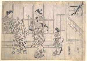  door Hishikawa Moronobu