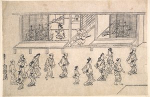  door Hishikawa Moronobu