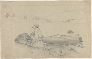 Adirondacks door Homer Dodge Martin