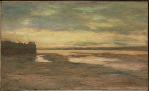 Avond op de Theems door Homer Dodge Martin