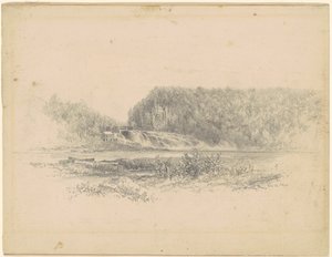 Hudson River door Homer Dodge Martin