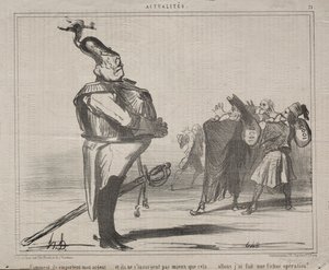 Actualiteiten Nr. 71: Waarom nemen ze mijn geld weg..., 1854