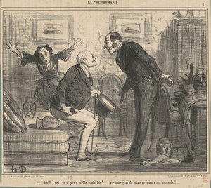 Ah! Hemel, mijn mooiste vaas! ... door Honoré Daumier