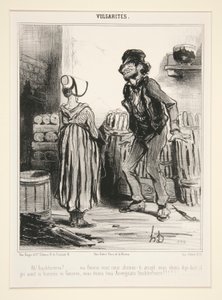 Ah! Fouchtrrrrra! door Honoré Daumier