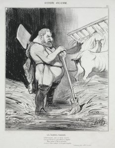 Oude Geschiedenis, plaat 26: De Stal van Augeas