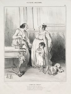 Oude Geschiedenis, plaat 46: De Moeder van de Gracchi