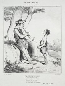 Oude Geschiedenis, plaat 48: De Herders van Virgil