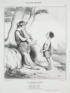 Oude geschiedenis, plaat 48: De herders van Virgil, 31 december 1842