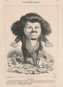 Ant. Laurent Pagnerre door Honoré Daumier