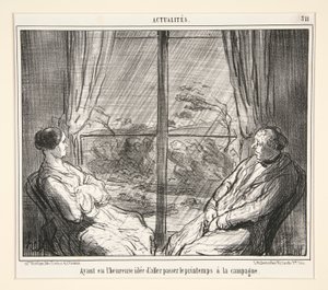 Ayant eu l door Honoré Daumier
