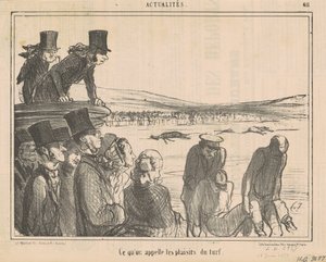Wat men de geneugten van de renbaan noemt