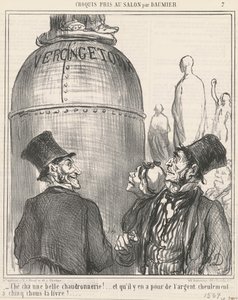 Dat is een mooie ketelmakerij! door Honoré Daumier