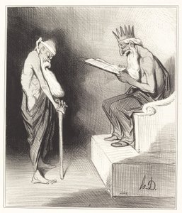 Clemence van Minos door Honoré Daumier