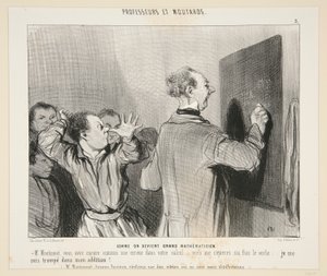 Hoe men een groot wiskundige wordt; No. 3 van Professeurs et Moutards