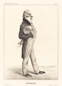 Graaf Horace Sébastiani door Honoré Daumier