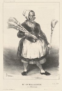 Coulman in Elzasser klederdracht