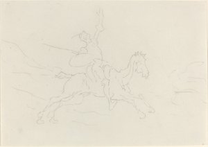 Don Quichot door Honoré Daumier