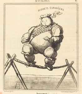 Zachtjes! door Honoré Daumier