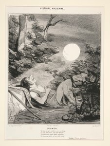 Endymion, plaat 45 uit Histoire Ancienne