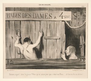 Excuseer; kijk door Honoré Daumier