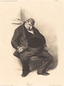 Gazan door Honoré Daumier