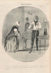 Grote schurk! ik zou willen dat je het zag door Honoré Daumier
