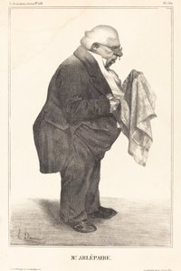 Harlé père door Honoré Daumier