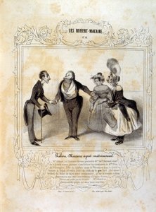 Ideeën en legendes Philipon onder de titel Les Cent en Robert Macaire