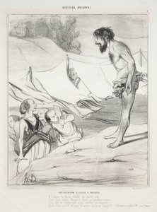Introductie van Odysseus in Nausica