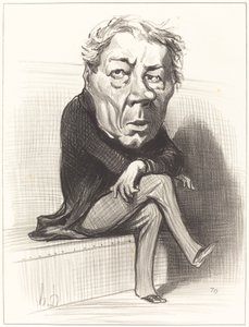 J. Marie Joseph Deville door Honoré Daumier