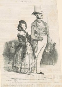 Ik zeg tegen mezelf door Honoré Daumier