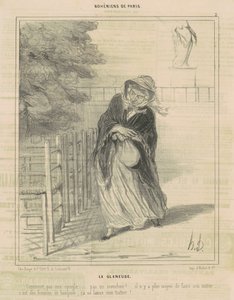 De arenlezeres door Honoré Daumier