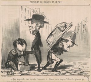 Universele vrede is afgekondigd... door Honoré Daumier