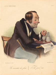 De roem van het ijs door Honoré Daumier