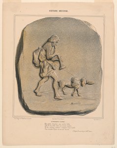 De Terugkeer van Odysseus, plaat 7 uit de Histoire Ancienne