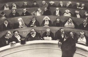 Le Ventre Legislatif (De Wetgevende Buik) door Honore Daumier, 1834 door Honoré Daumier