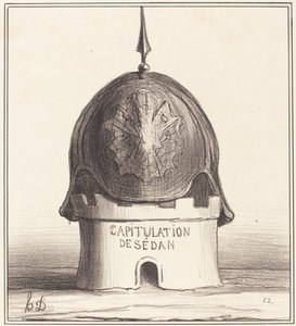 De bekroning van zijn werk door Honoré Daumier