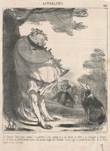 Dokter Véron... in Auteuil... door Honoré Daumier