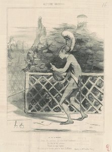 De draad van Ariadne door Honoré Daumier